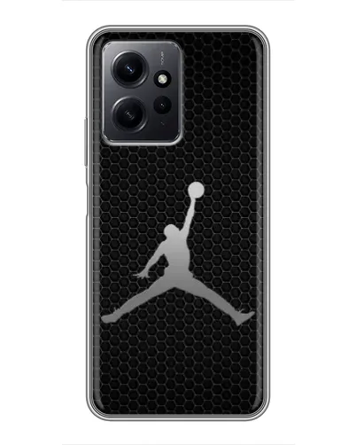 Чехол для Xiaomi Redmi Note 12 с картинкой «Jordan Dark Carbon» Чехол для Xiaomi Redmi Note 12 с картинкой «Jordan Dark Carbon»