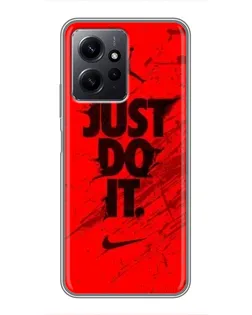 Чехол для Xiaomi Redmi Note 12 с картинкой «Nike Just Do It» Чехол для Xiaomi Redmi Note 12 с картинкой «Nike Just Do It»
