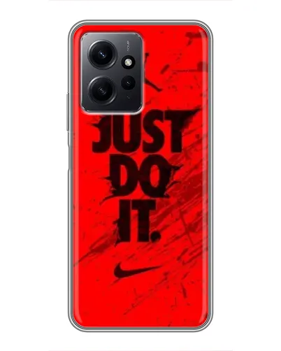 Чехол для Xiaomi Redmi Note 12 с картинкой «Nike Just Do It» Чехол для Xiaomi Redmi Note 12 с картинкой «Nike Just Do It»