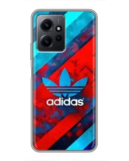 Чехол для Xiaomi Redmi Note 12 с картинкой «Абстракция Adidas»