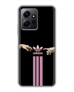 Чехол для Xiaomi Redmi Note 12 с картинкой «Adidas Hands»