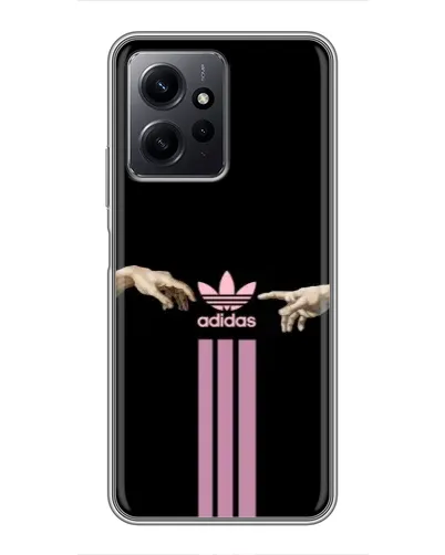 Чехол для Xiaomi Redmi Note 12 с картинкой «Adidas Hands» Чехол для Xiaomi Redmi Note 12 с картинкой «Adidas Hands»