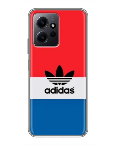 Чехол для Xiaomi Redmi Note 12 с картинкой «Ретро блоки Adidas» Чехол для Xiaomi Redmi Note 12 с картинкой «Ретро блоки Adidas»