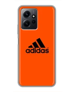 Чехол для Xiaomi Redmi Note 12 с картинкой «Adidas Ukraine»