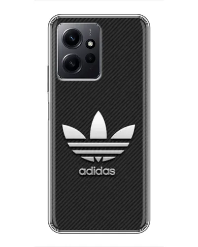 Чехол для Xiaomi Redmi Note 12 с картинкой «Adidas Карбоновая текстура» Чехол для Xiaomi Redmi Note 12 с картинкой «Adidas Карбоновая текстура»