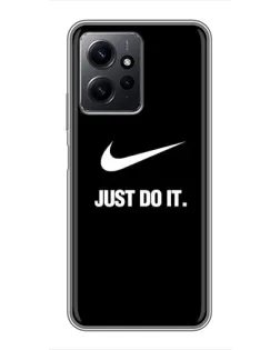 Чехол для Xiaomi Redmi Note 12 с картинкой «Классический принт Nike»