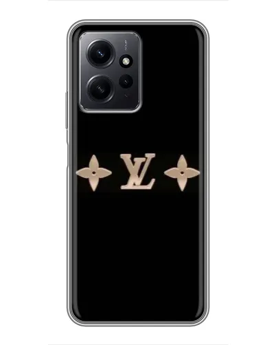 Чехол для Xiaomi Redmi Note 12 с картинкой «Louis Vuitton — минимализм»