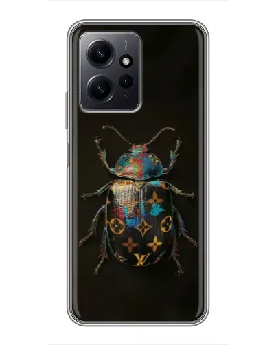 Чехол для Xiaomi Redmi Note 12 с картинкой «LV — мраморный принт»