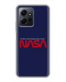 Чехол для Xiaomi Redmi Note 12 с картинкой «NASA — глубокий космос»