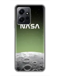 Чехол для Xiaomi Redmi Note 12 с картинкой «NASA — лунный градиент»