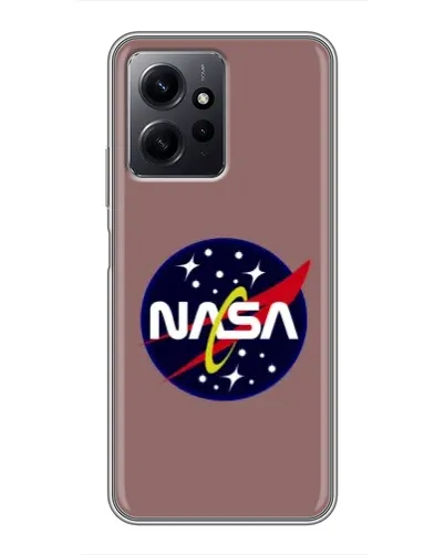 Чехол для Xiaomi Redmi Note 12 с картинкой «NASA — ретро космос» Чехол для Xiaomi Redmi Note 12 с картинкой «NASA — ретро космос»