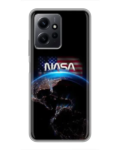 Чехол для Xiaomi Redmi Note 12 с картинкой «Земля из космоса NASA» Чехол для Xiaomi Redmi Note 12 с картинкой «Земля из космоса NASA»