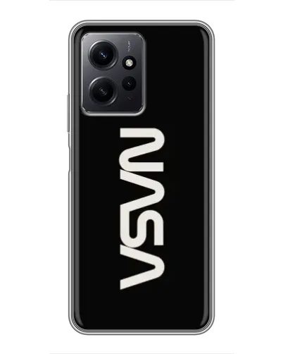Чехол для Xiaomi Redmi Note 12 с картинкой «NASA — вертикальный логотип» Чехол для Xiaomi Redmi Note 12 с картинкой «NASA — вертикальный логотип»