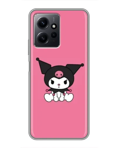 Чехол для Xiaomi Redmi Note 12 с картинкой «Хмурая Kuromi»