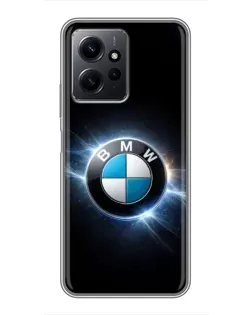 Чохол для Xiaomi Redmi Note 12 з картинкою «BMW — неонове сяйво» Чохол для Xiaomi Redmi Note 12 з картинкою «BMW — неонове сяйво»