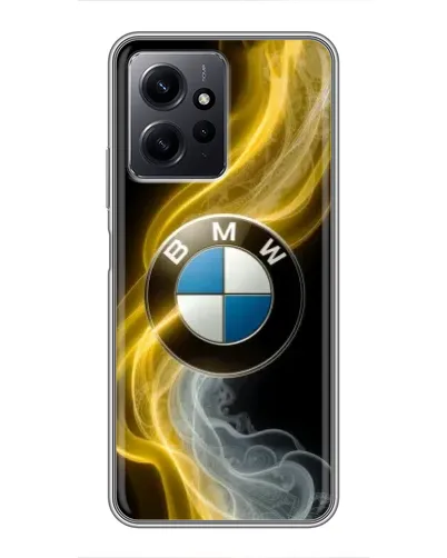 Чехол для Xiaomi Redmi Note 12 с картинкой «Золотистый дым BMW» Чехол для Xiaomi Redmi Note 12 с картинкой «Золотистый дым BMW»