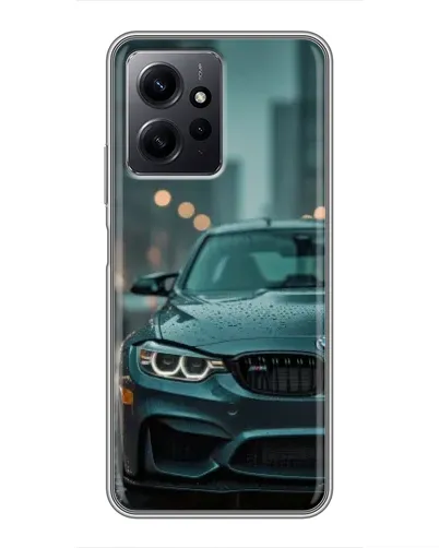 Чехол для Xiaomi Redmi Note 12 с картинкой «BMW в огнях города» Чехол для Xiaomi Redmi Note 12 с картинкой «BMW в огнях города»