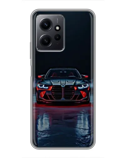 Чехол для Xiaomi Redmi Note 12 с картинкой «BMW на мокрой дороге» Чехол для Xiaomi Redmi Note 12 с картинкой «BMW на мокрой дороге»