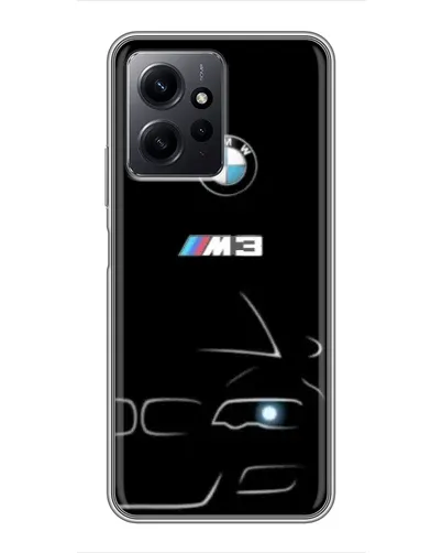 Чехол для Xiaomi Redmi Note 12 с картинкой «Минималистичный принт BMW M3» Чехол для Xiaomi Redmi Note 12 с картинкой «Минималистичный принт BMW M3»