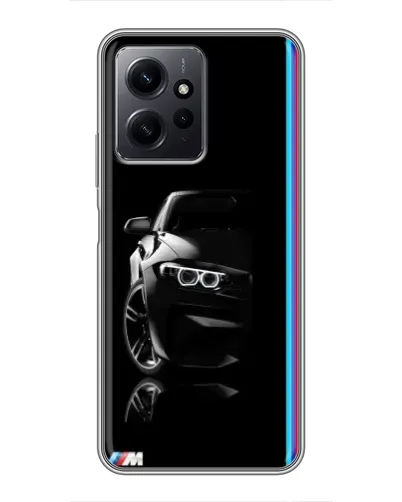 Чехол для Xiaomi Redmi Note 12 с картинкой «Силуэт BMW в темноте» Чехол для Xiaomi Redmi Note 12 с картинкой «Силуэт BMW в темноте»
