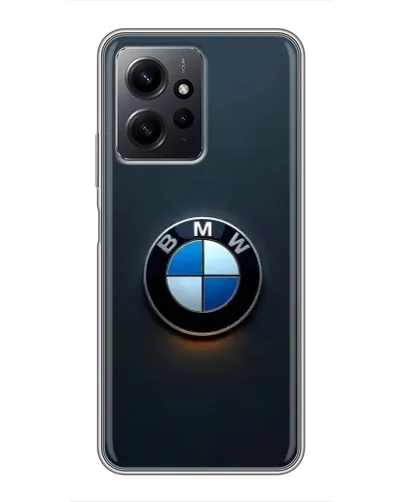 Чехол для Xiaomi Redmi Note 12 с картинкой «Логотип BMW — минимализм» Чехол для Xiaomi Redmi Note 12 с картинкой «Логотип BMW — минимализм»