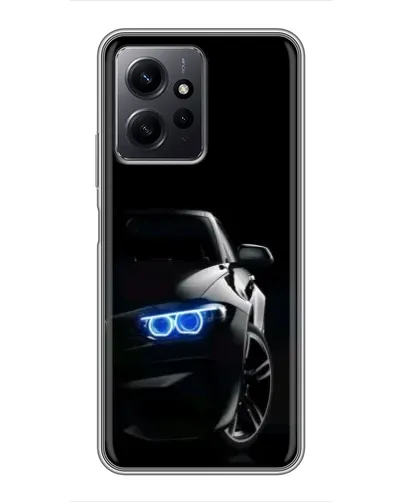 Чехол для Xiaomi Redmi Note 12 с картинкой «BMW — ночной взгляд» Чехол для Xiaomi Redmi Note 12 с картинкой «BMW — ночной взгляд»