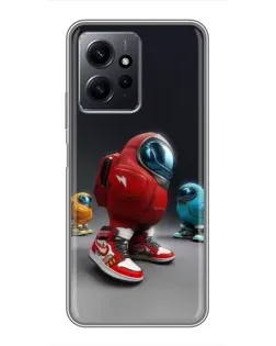 Чехол для Xiaomi Redmi Note 12 с картинкой «Among Us — 3D стиль»