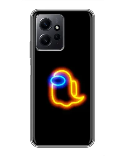Чохол для Xiaomi Redmi Note 12 з картинкою «Among Us неонове сяйво»