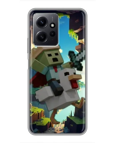 Чехол для Xiaomi Redmi Note 12 с картинкой «Стив и гусь» Чехол для Xiaomi Redmi Note 12 с картинкой «Стив и гусь»