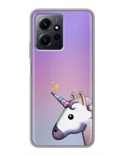 Чехол для Xiaomi Redmi Note 12 с картинкой «Единорог градиент» Чехол для Xiaomi Redmi Note 12 с картинкой «Единорог градиент»