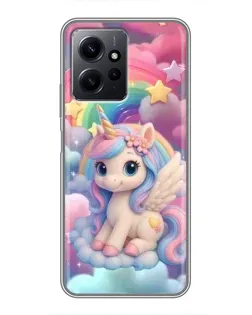 Чехол для Xiaomi Redmi Note 12 с картинкой «Маленький единорог» Чехол для Xiaomi Redmi Note 12 с картинкой «Маленький единорог»