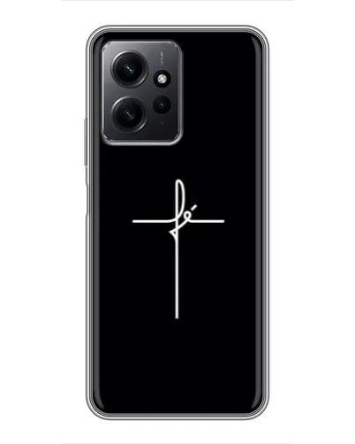 Чехол для Xiaomi Redmi Note 12 с картинкой «Тонкий крест» Чехол для Xiaomi Redmi Note 12 с картинкой «Тонкий крест»