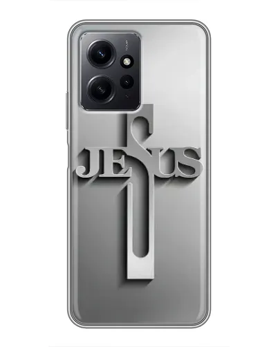 Чехол для Xiaomi Redmi Note 12 с картинкой «Металлический крест Jesus» Чехол для Xiaomi Redmi Note 12 с картинкой «Металлический крест Jesus»