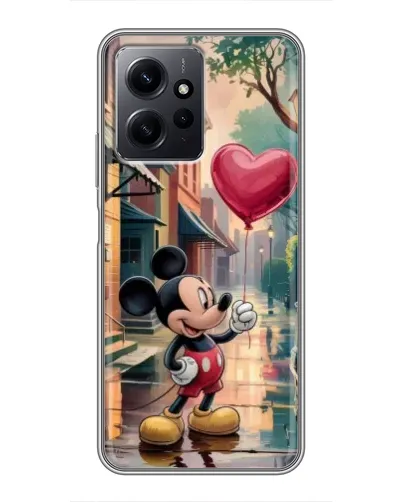 Чехол для Xiaomi Redmi Note 12 с картинкой «Микки и шарик-сердце» Чехол для Xiaomi Redmi Note 12 с картинкой «Микки и шарик-сердце»