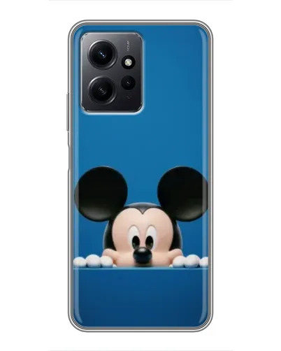 Чехол для Xiaomi Redmi Note 12 с картинкой «Микки выглядывает» Чехол для Xiaomi Redmi Note 12 с картинкой «Микки выглядывает»