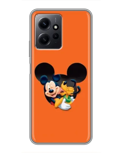 Чехол для Xiaomi Redmi Note 12 с картинкой «Сердце Микки Минни» Чехол для Xiaomi Redmi Note 12 с картинкой «Сердце Микки Минни»