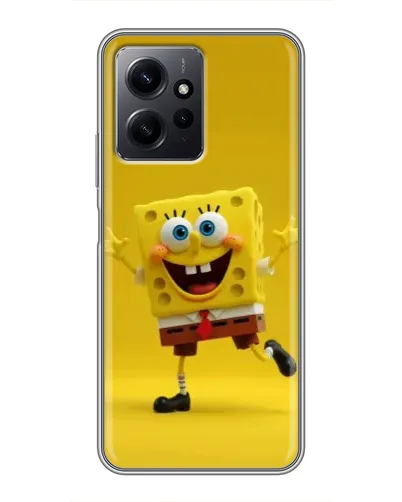 Чехол для Xiaomi Redmi Note 12 с картинкой «Позитивный Губка Боб» Чехол для Xiaomi Redmi Note 12 с картинкой «Позитивный Губка Боб»