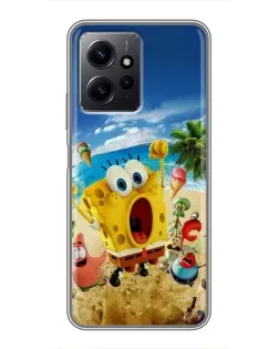 Чехол для Xiaomi Redmi Note 12 с картинкой «Развлечения на пляже»