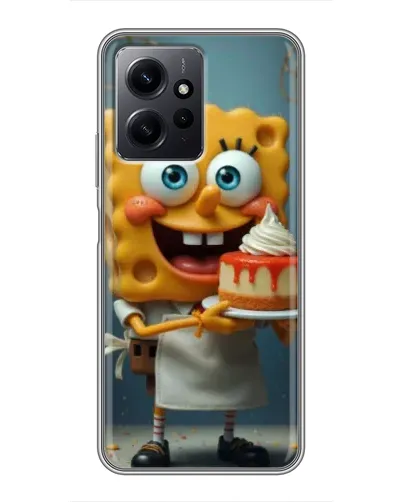 Чехол для Xiaomi Redmi Note 12 с картинкой «Повар Спанч Боб» Чехол для Xiaomi Redmi Note 12 с картинкой «Повар Спанч Боб»