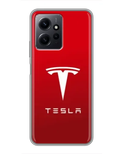 Чохол для Xiaomi Redmi Note 12 з картинкою «Tesla Red Classic» Чохол для Xiaomi Redmi Note 12 з картинкою «Tesla Red Classic»