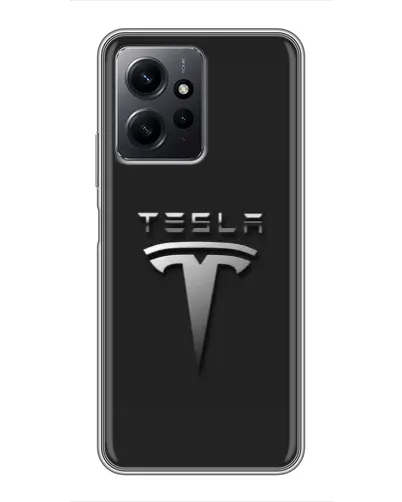 Чохол для Xiaomi Redmi Note 12 з картинкою «Сталевий логотип Tesla» Чохол для Xiaomi Redmi Note 12 з картинкою «Сталевий логотип Tesla»