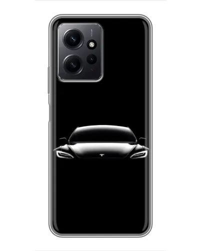 Чохол для Xiaomi Redmi Note 12 з картинкою «Фари Tesla Night» Чохол для Xiaomi Redmi Note 12 з картинкою «Фари Tesla Night»