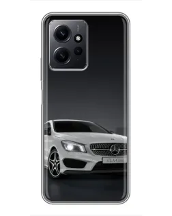 Чохол для Xiaomi Redmi Note 12 з картинкою «Mercedes AMG GT Silver» Чохол для Xiaomi Redmi Note 12 з картинкою «Mercedes AMG GT Silver»