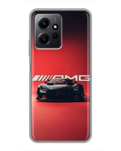 Чехол для Xiaomi Redmi Note 12 с картинкой «Mercedes AMG — красная линия» Чехол для Xiaomi Redmi Note 12 с картинкой «Mercedes AMG — красная линия»