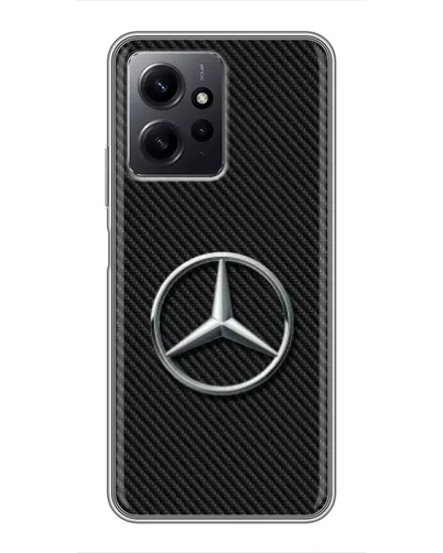 Чехол для Xiaomi Redmi Note 12 с картинкой «Карбоновый Mercedes стиль» Чехол для Xiaomi Redmi Note 12 с картинкой «Карбоновый Mercedes стиль»