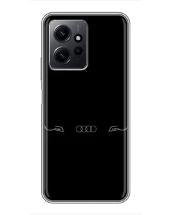 Чохол для Xiaomi Redmi Note 12 з картинкою «Audi — світловий підпис» Чохол для Xiaomi Redmi Note 12 з картинкою «Audi — світловий підпис»