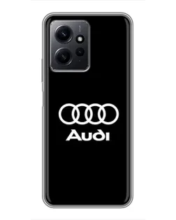 Чохол для Xiaomi Redmi Note 12 з картинкою «Класичне лого Audi» Чохол для Xiaomi Redmi Note 12 з картинкою «Класичне лого Audi»