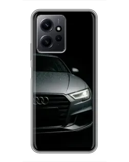 Чохол для Xiaomi Redmi Note 12 з картинкою «Audi — деталізація кузова» Чохол для Xiaomi Redmi Note 12 з картинкою «Audi — деталізація кузова»
