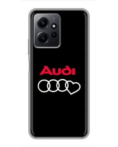 Чохол для Xiaomi Redmi Note 12 з картинкою «Логотип Audi Heart» Чохол для Xiaomi Redmi Note 12 з картинкою «Логотип Audi Heart»