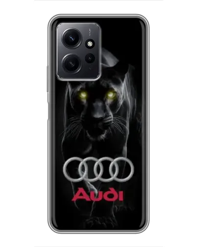 Чохол для Xiaomi Redmi Note 12 з картинкою «Пантера та Audi» Чохол для Xiaomi Redmi Note 12 з картинкою «Пантера та Audi»
